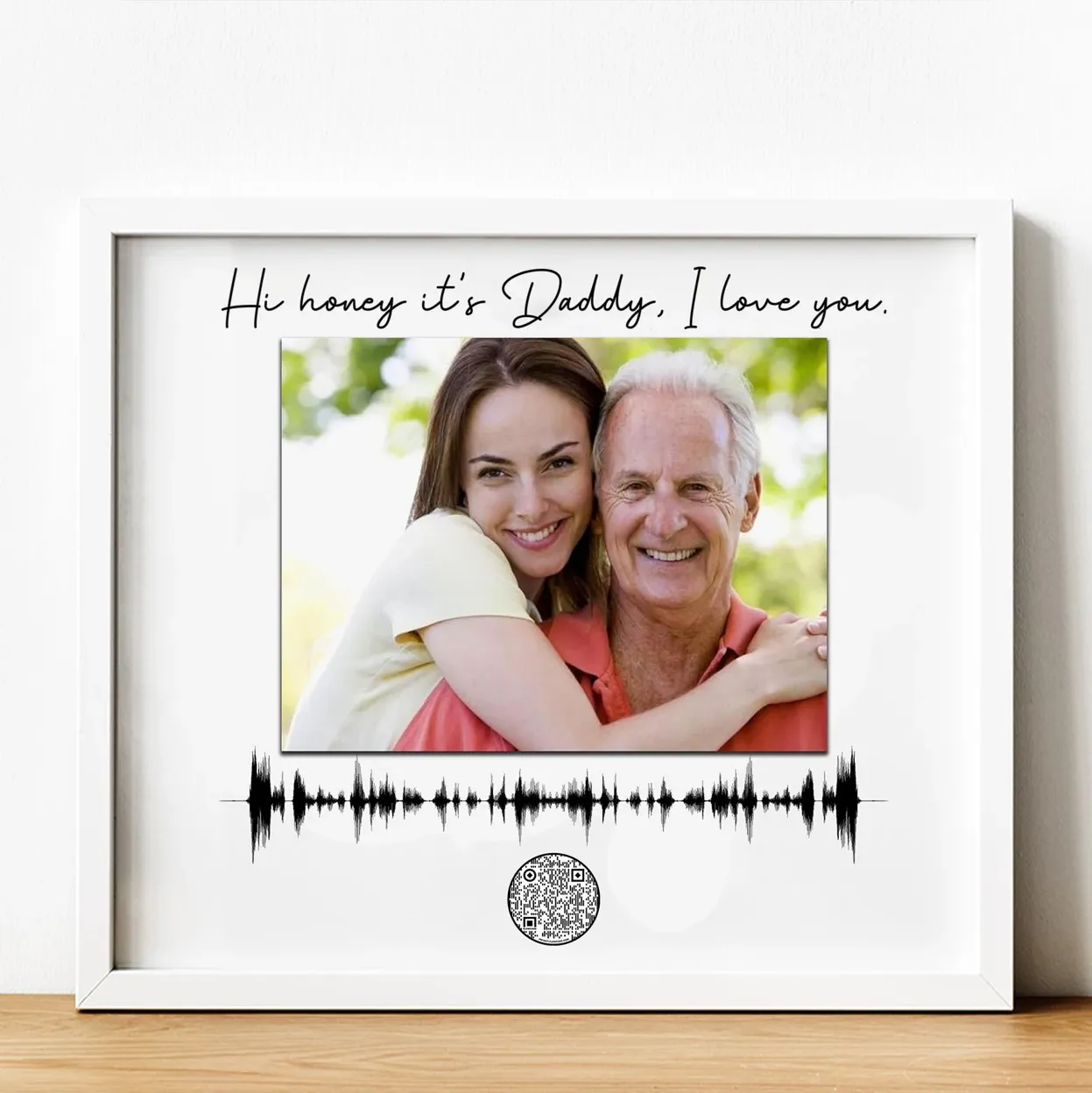 10. Soundwave Art from a Voicemail